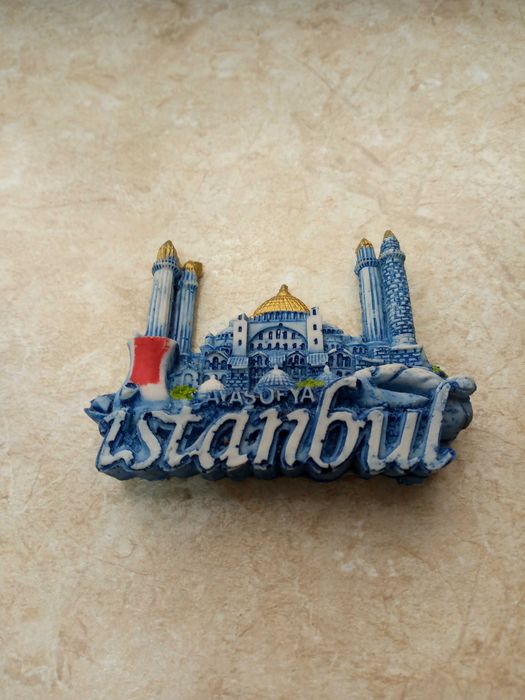 Новый турецкий подарочный магнит на холодильник Istanbul. 20тыс сумов