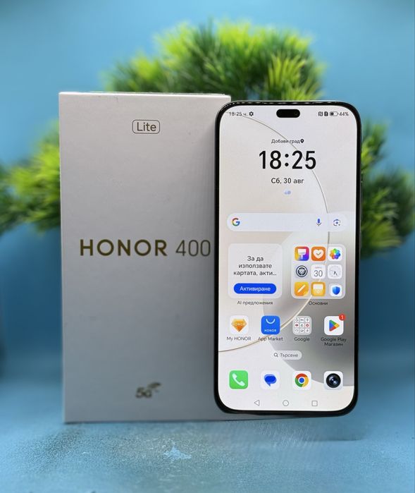 ГАРАНЦИОНЕН!!! HONOR 400 Lite, 8GB RAM, 256GB, Velvet Black