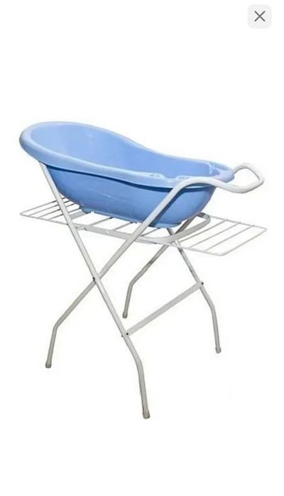 Подставка под ванночки + сушилка для белья