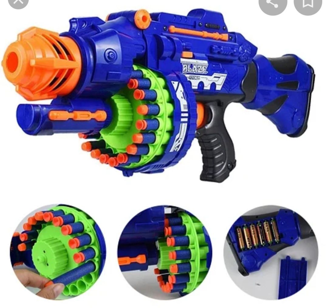 Nerf NERF blaster aftomat bolshoy razmer