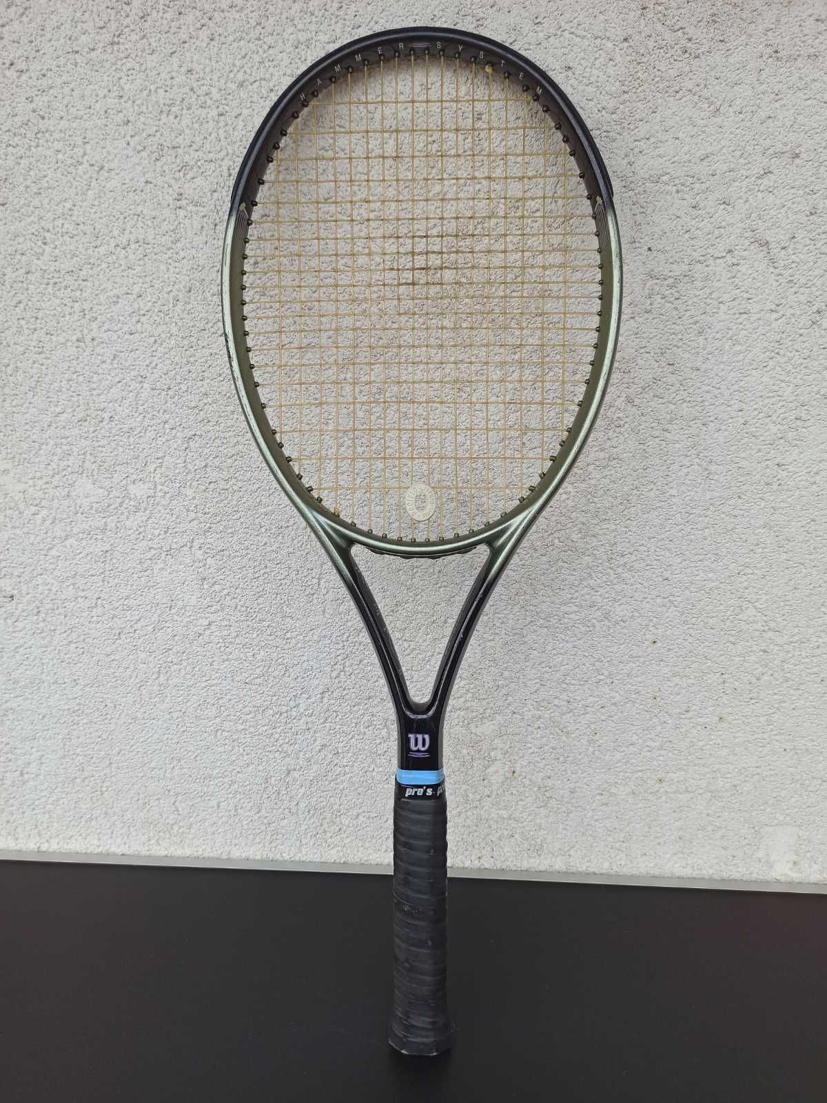 racheta tenis WILSON HAMMER 2.7 4 5/8 Grip dual taper beam pro's