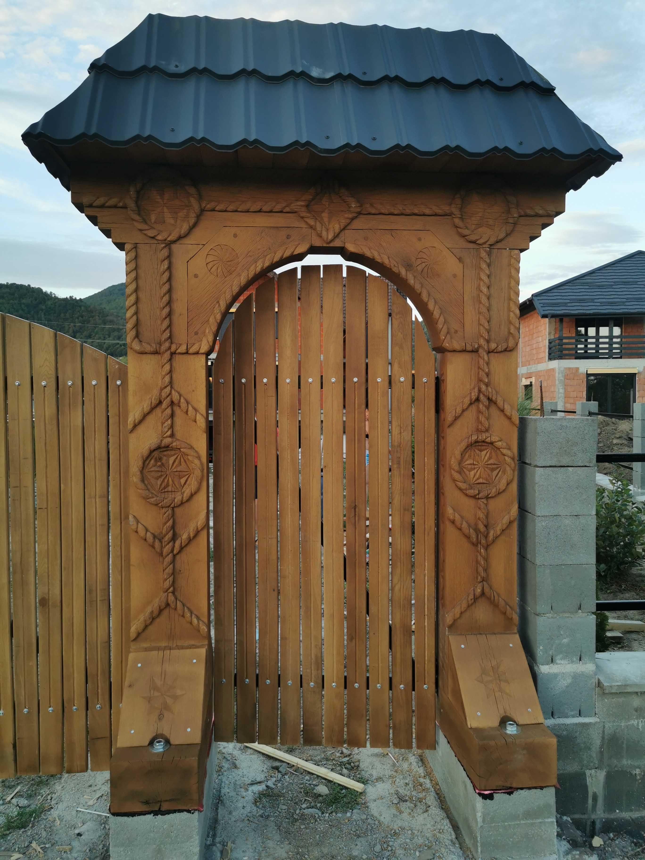 Sculptura traditionala in lemn , la comanda,Maramureș.