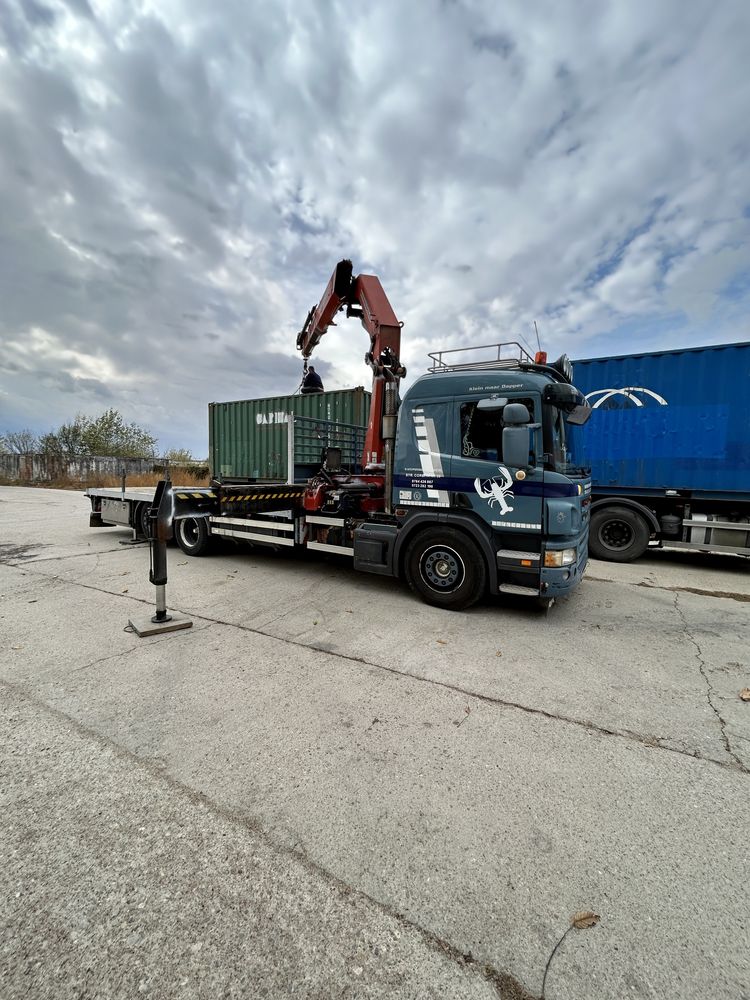 Inchiriere Camion cu Macara - Automacara - Transport Utilaje Container