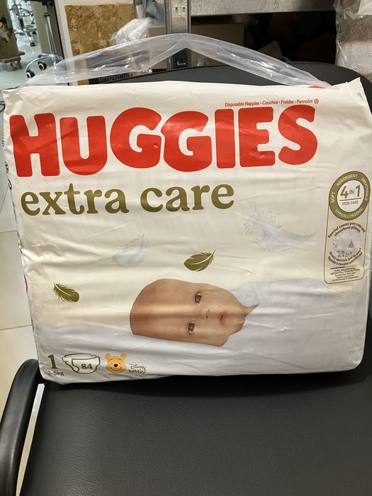 Пелени на HUGGIES  2 до 5 кг  1ница 84 бр