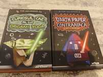 Set cărți - curiosul caz a lui origami Yoda și Darth pape
