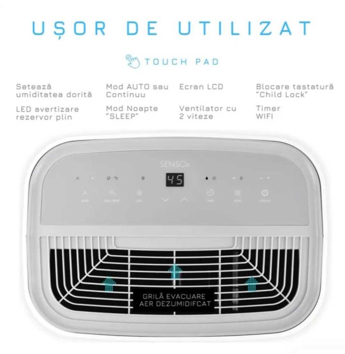 Dezumidificator camera, Turbionaire Senso 25. Stare impecabila.