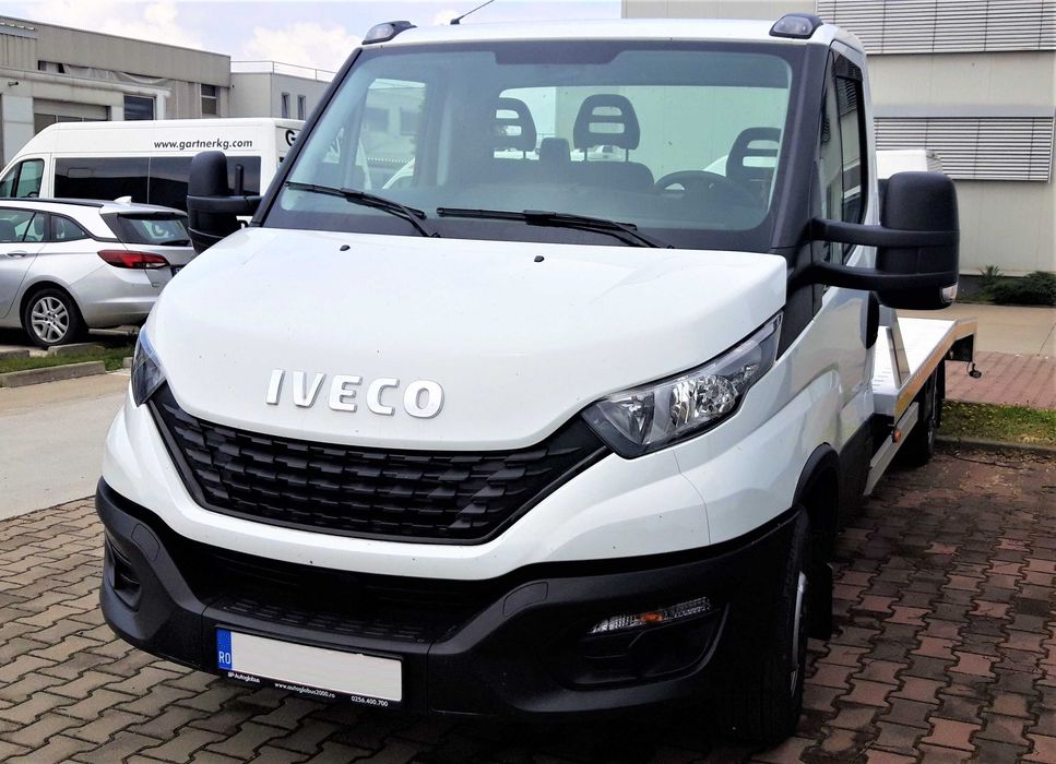 Inchiriem Iveco Daily platforma Auto - rent a car - fara sofer