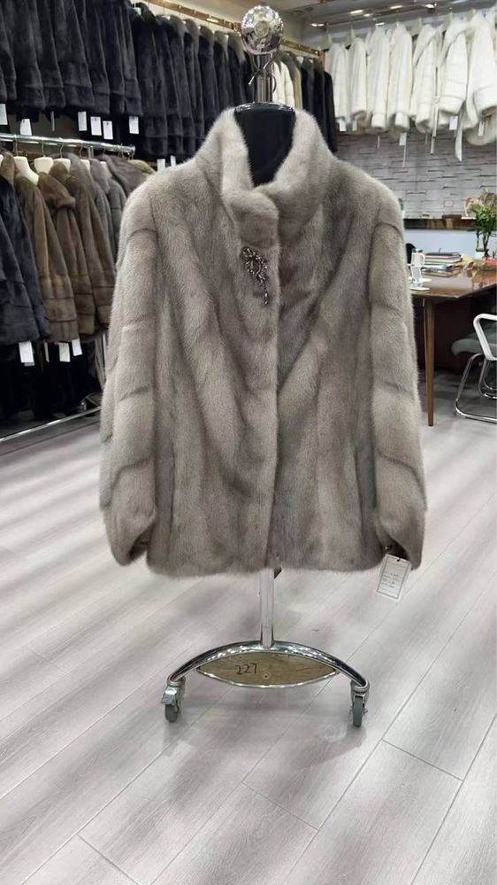 Норковая шуба идеального качества!