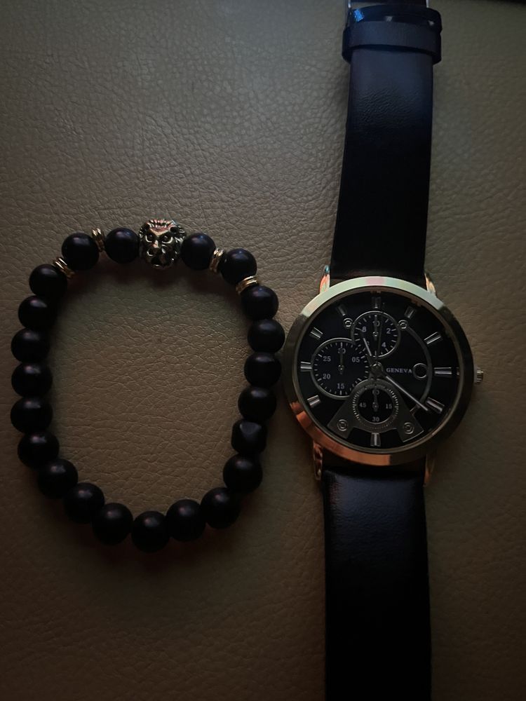 Set ceas+bratara barbat