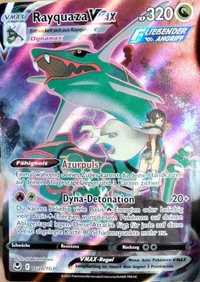 rayquaza VMAX holo tg20/tg30 silver tempest