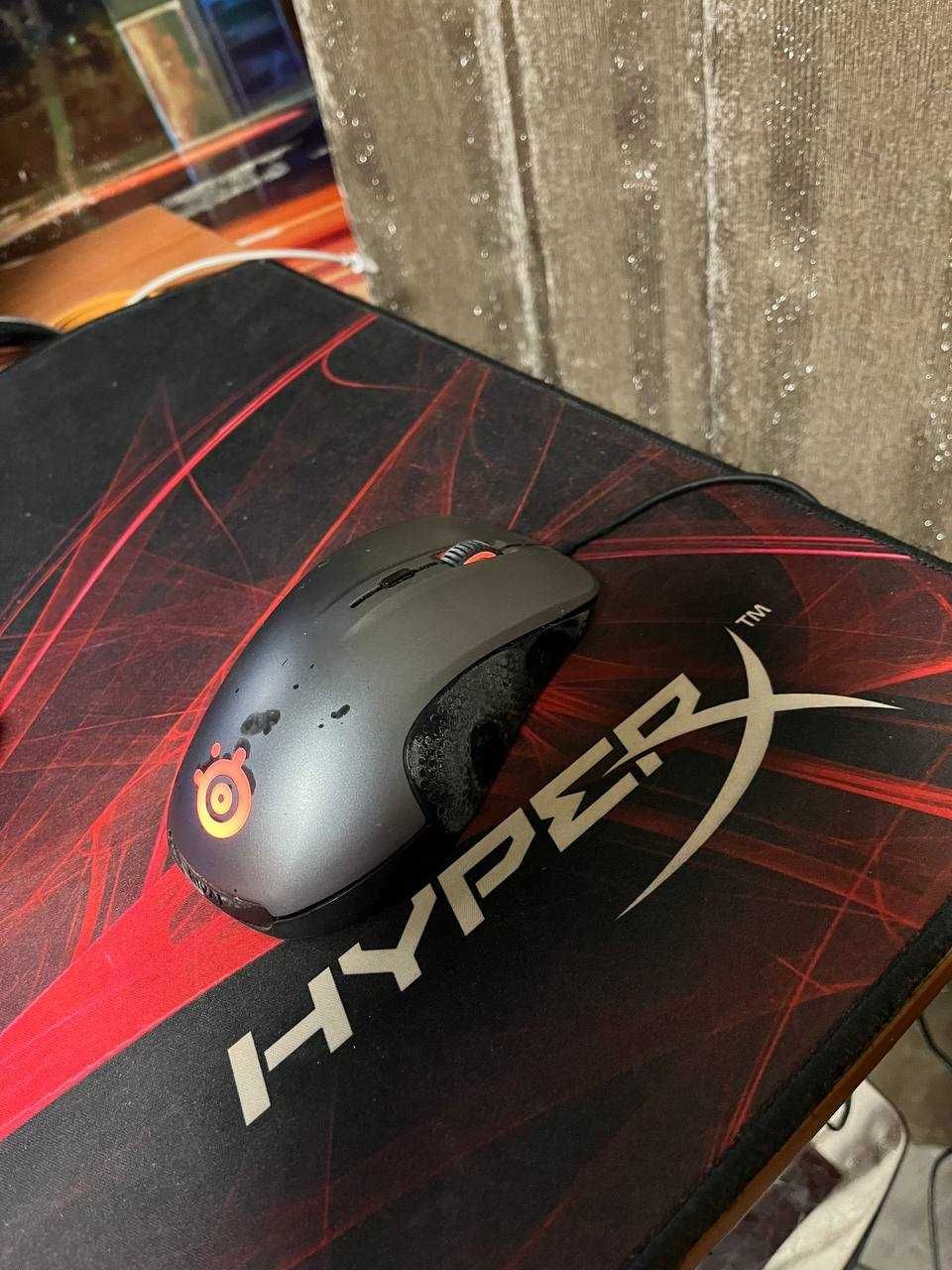 Игровая мышь SteelSeries Rival 300 серый