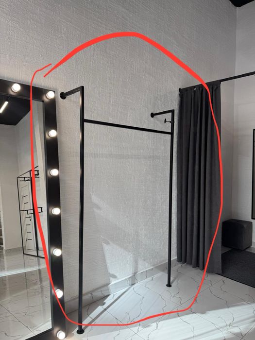 Рейлы настенные для магазинов