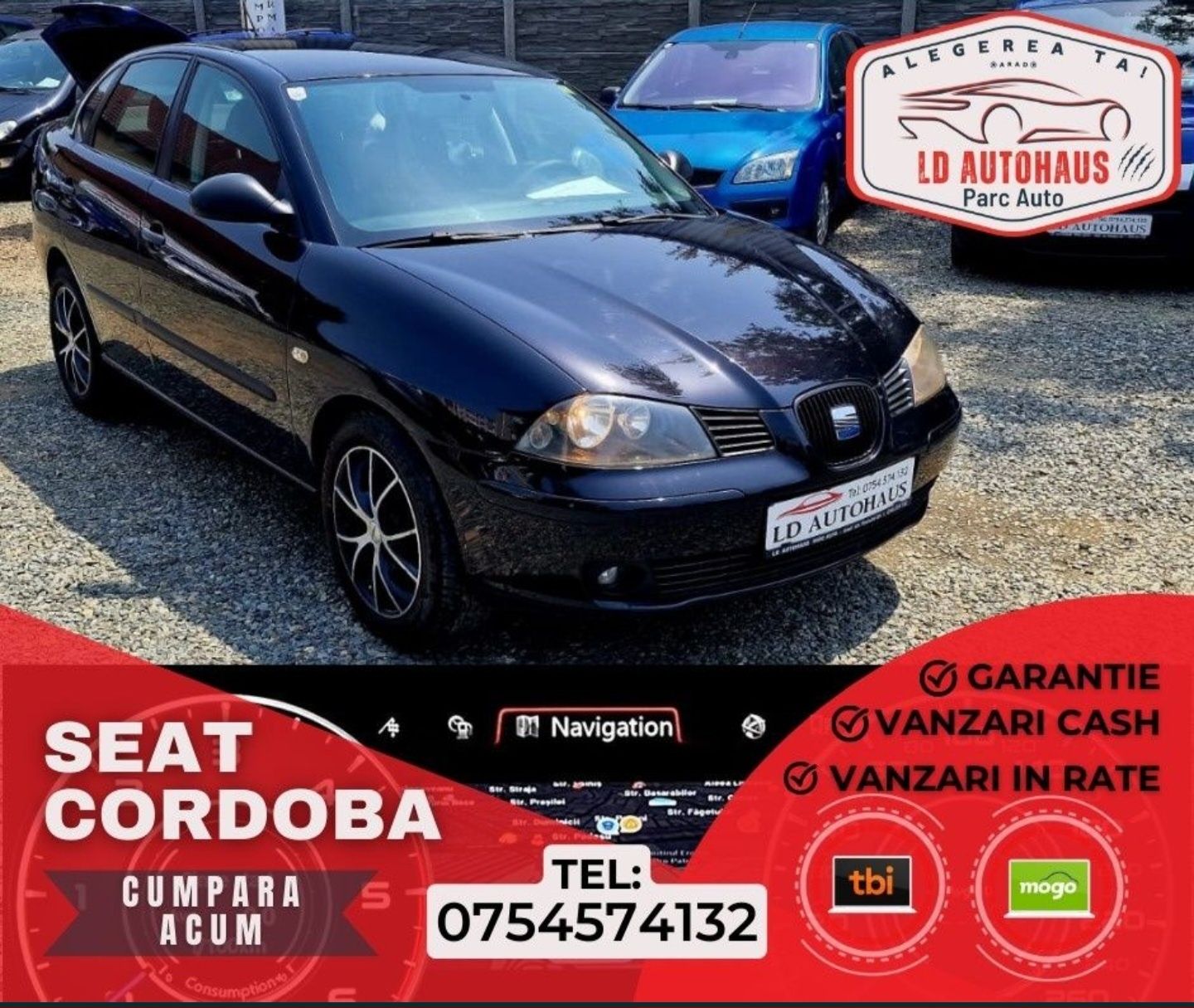 Seat Cordoba 1.4 TDI Parc Auto Rate sau Cash