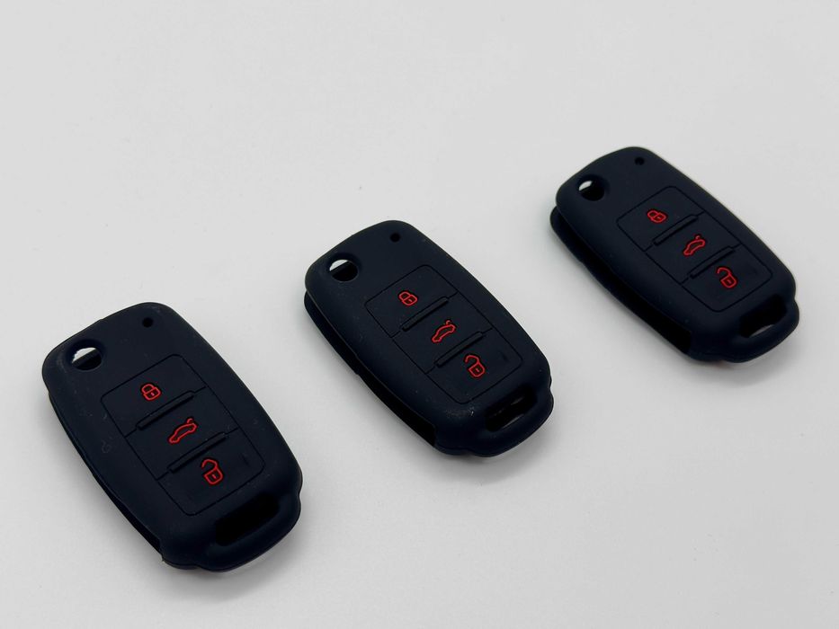 Силиконов калъф за ключ VW / Audi / Skoda / Seat