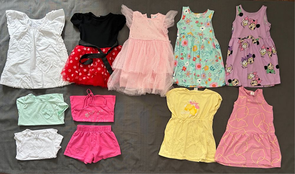 Lot haine vara pentru fete 4 ani