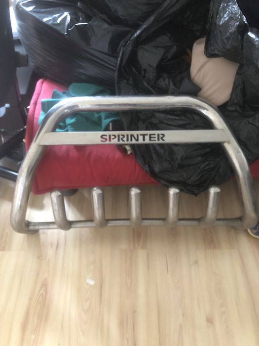 Vand bullbar din inox pt mercedes sprinter