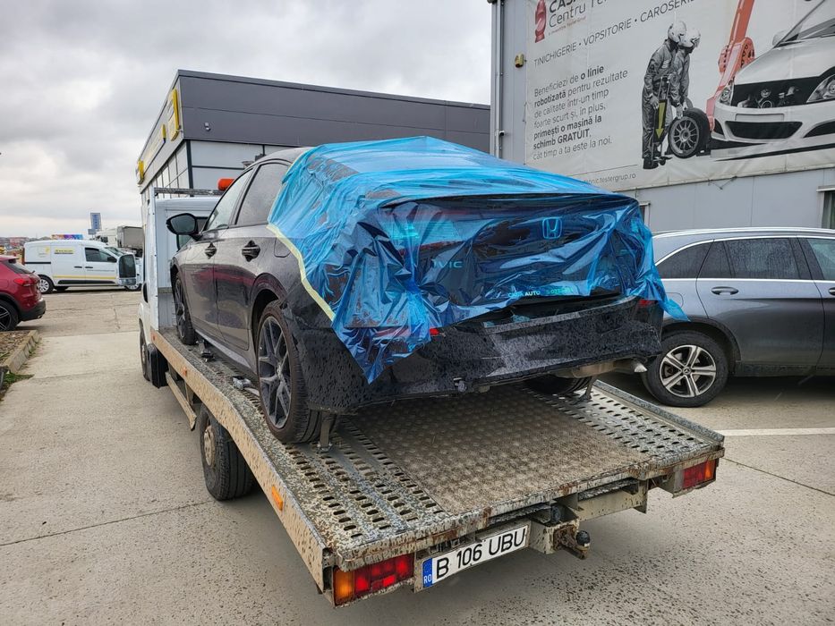 Tractări auto avariate lovite defecte Militari Carrefour Autostrada A1