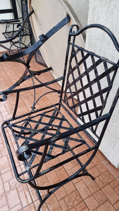 Стол ковано желязо