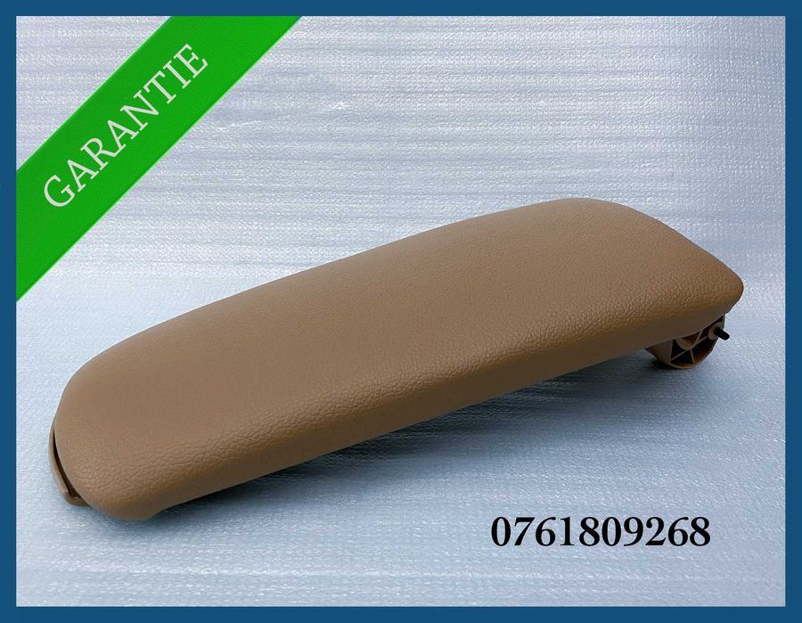 Capac piele cotiera pentru Audi A4 B6 B7 / Seat Exeo - bej