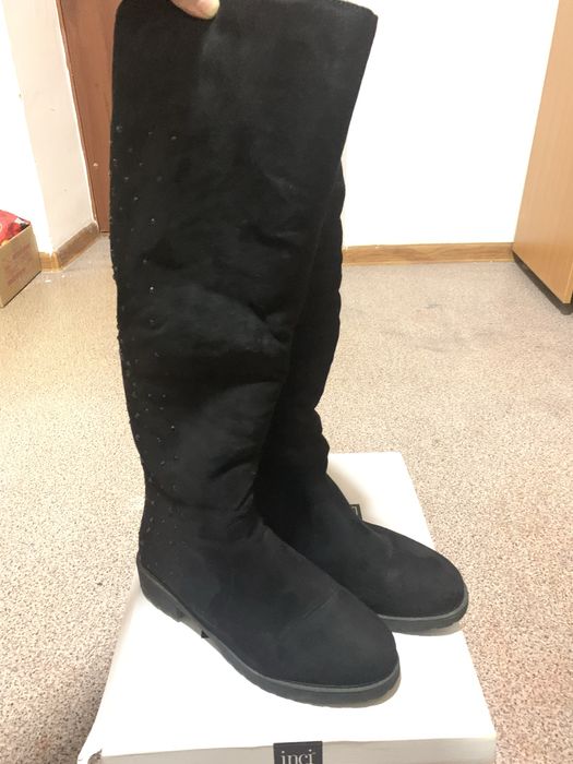 Обувь новый женские зимние замша