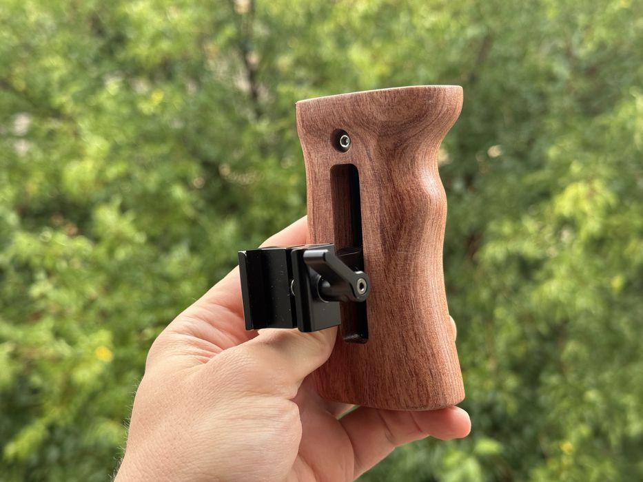 SmallRig 2187 Maner Lateral din Lemn NATO Nou