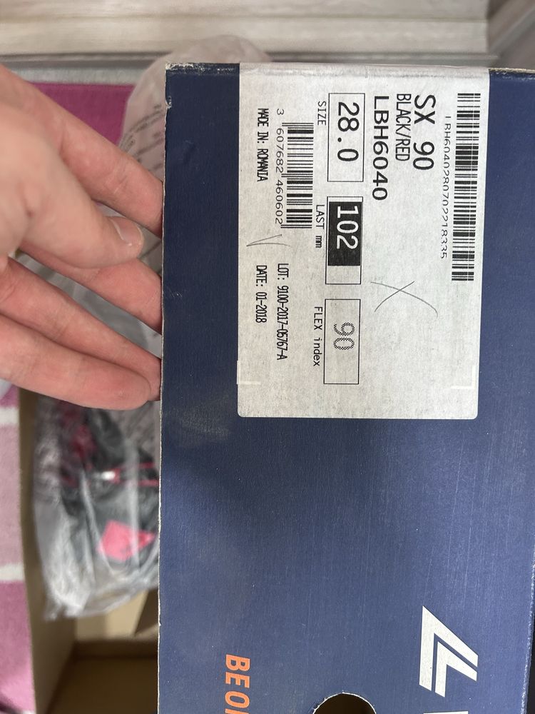 Новые! Ботинки Lange SX90