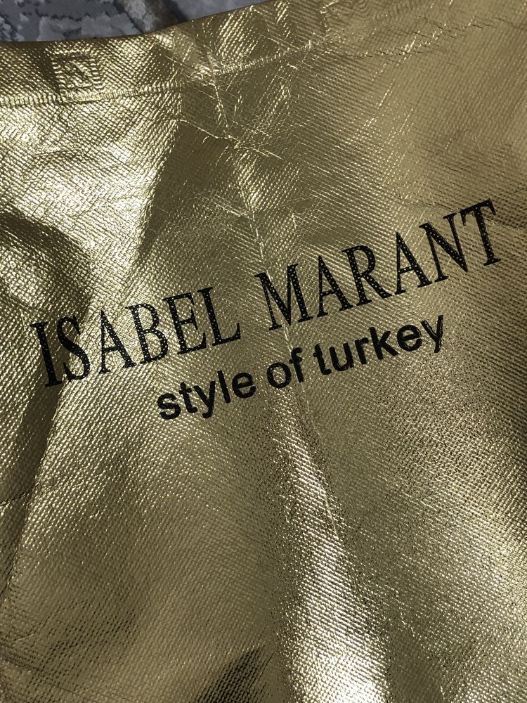 Кожаные ботинки от ISABEL MARANT