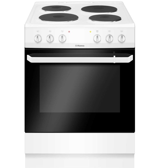 Электрическая плита Hansa FCEW66069 белая, конвекция 60 см