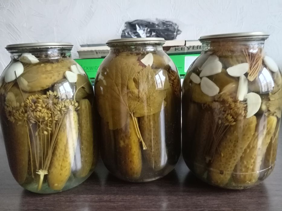 Огурцы маринованные