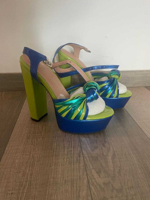 Sandale noi AZALEA WANG Multi Blue 36