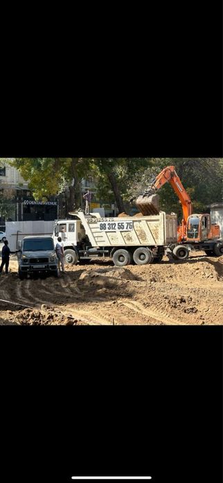 Экскаватор Самосвал хизмати катлаван Хизмати