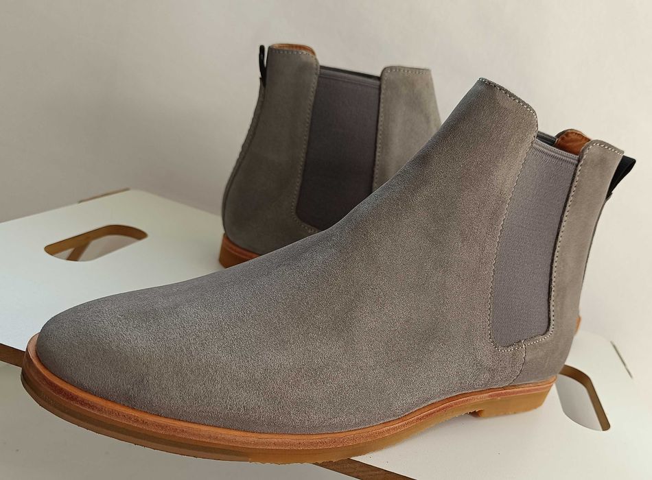 Ghete chelsea 40 41 42 43 premium Strellson NOI piele naturala moale