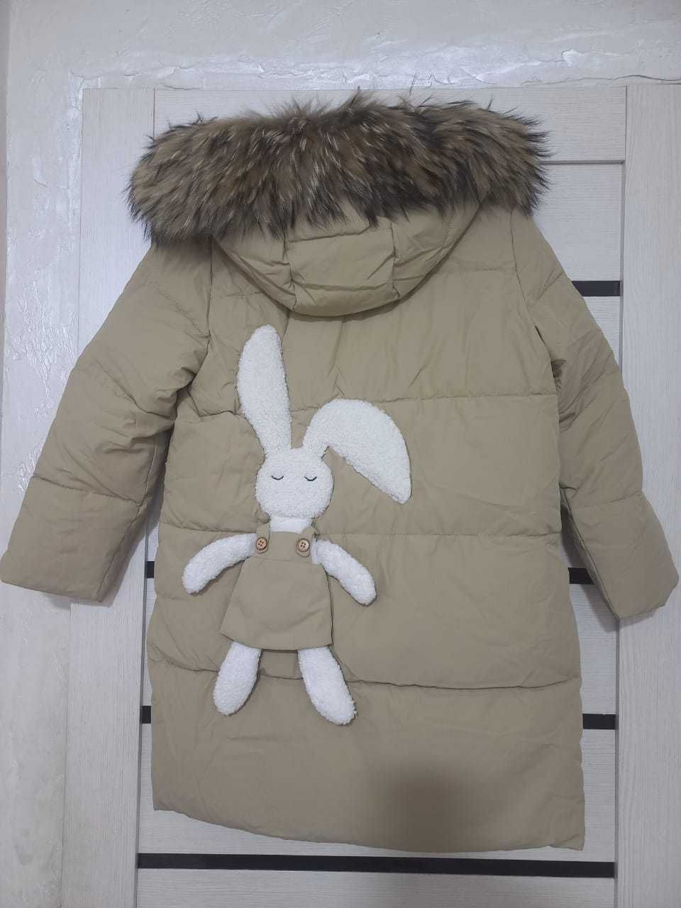 Зимняя куртка детская на девочку