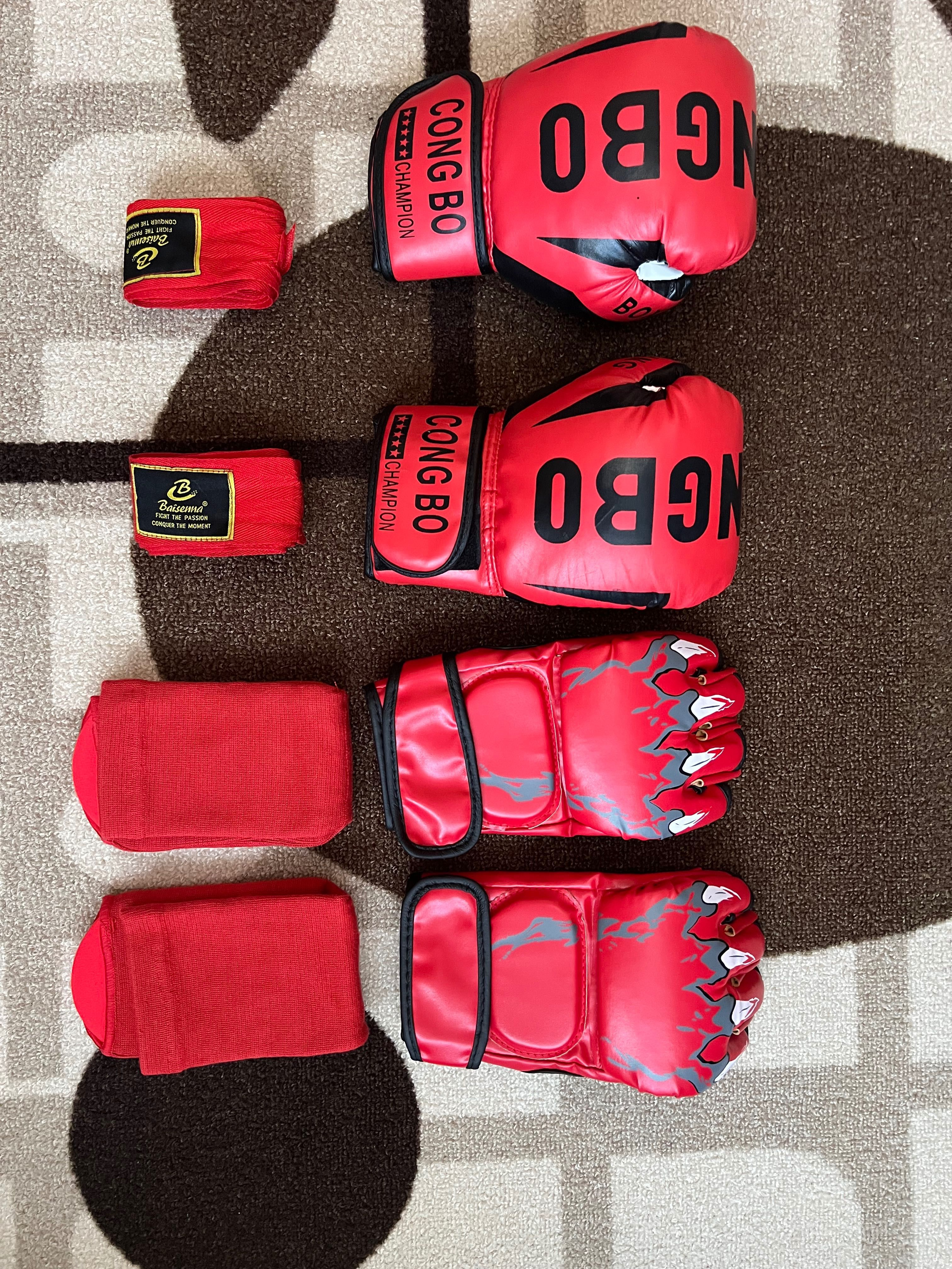 Комплект за бокс и MMA