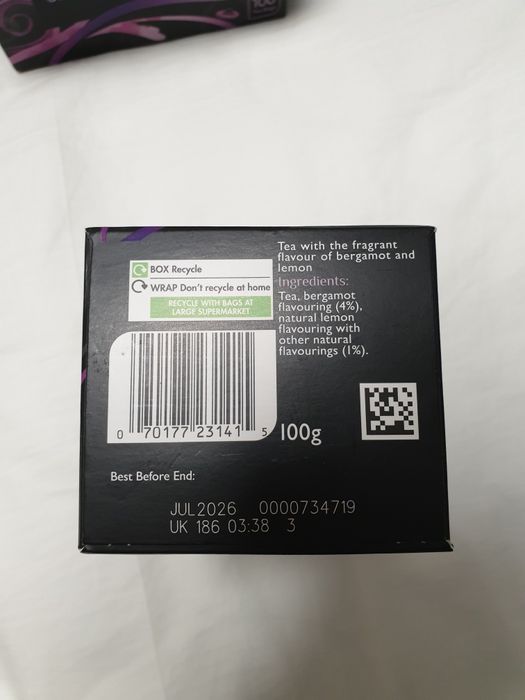 Ceai Twinings The Earl Grey original UK