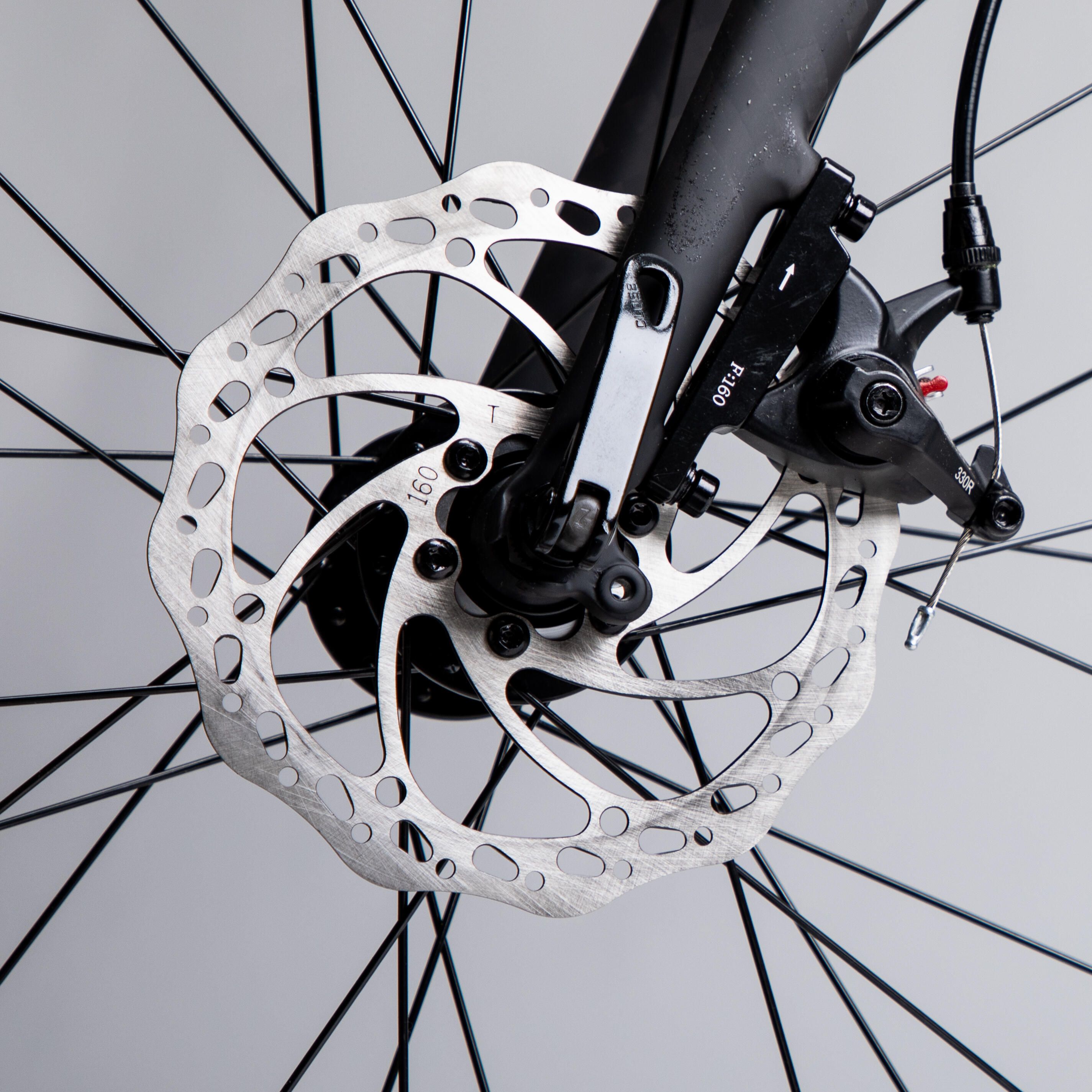 Bicicletă de șosea Rc120 Disc Gri - produs resigilat (nou) Decathlon