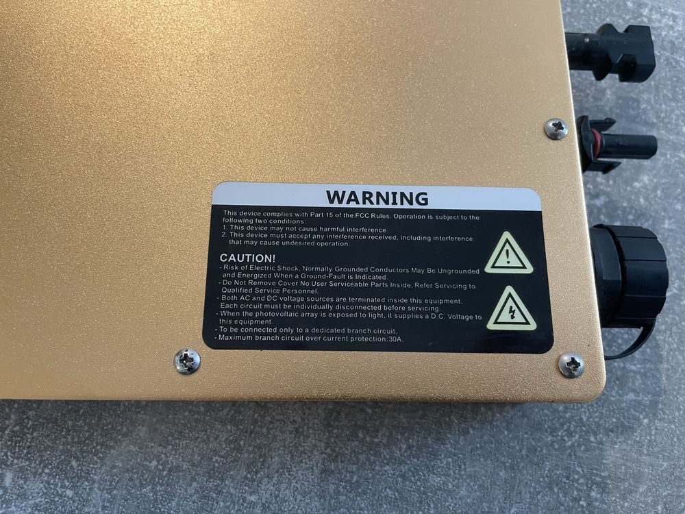 Mppt Microinverter wvc-600w