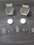 Aplice LED fără fir HOTUT – set 2 bucăți, baterie, control tactil