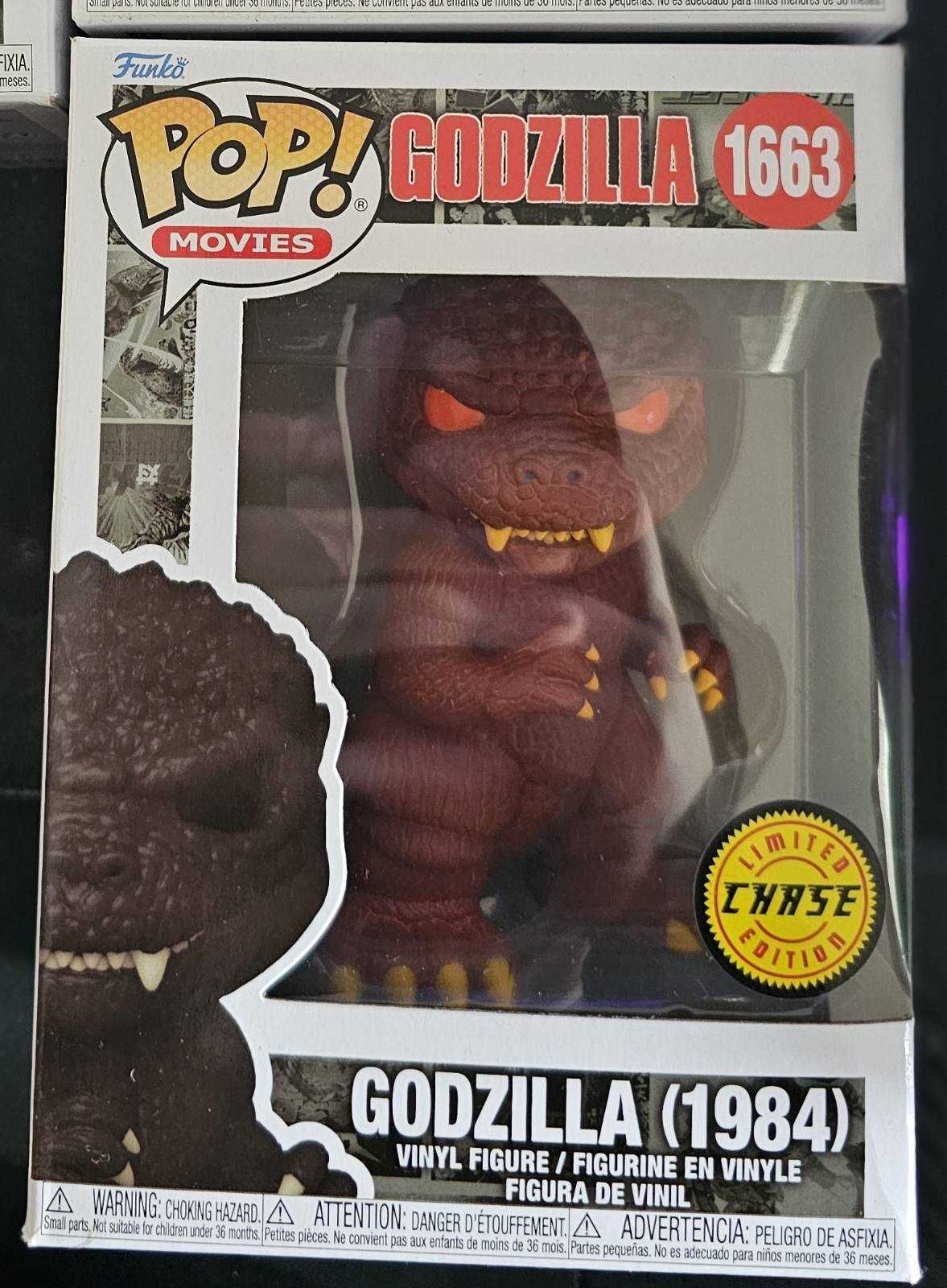 Godzilla Funko POP (Godzilla 1984 Chase Shin Godzilla Godzilla 1999)