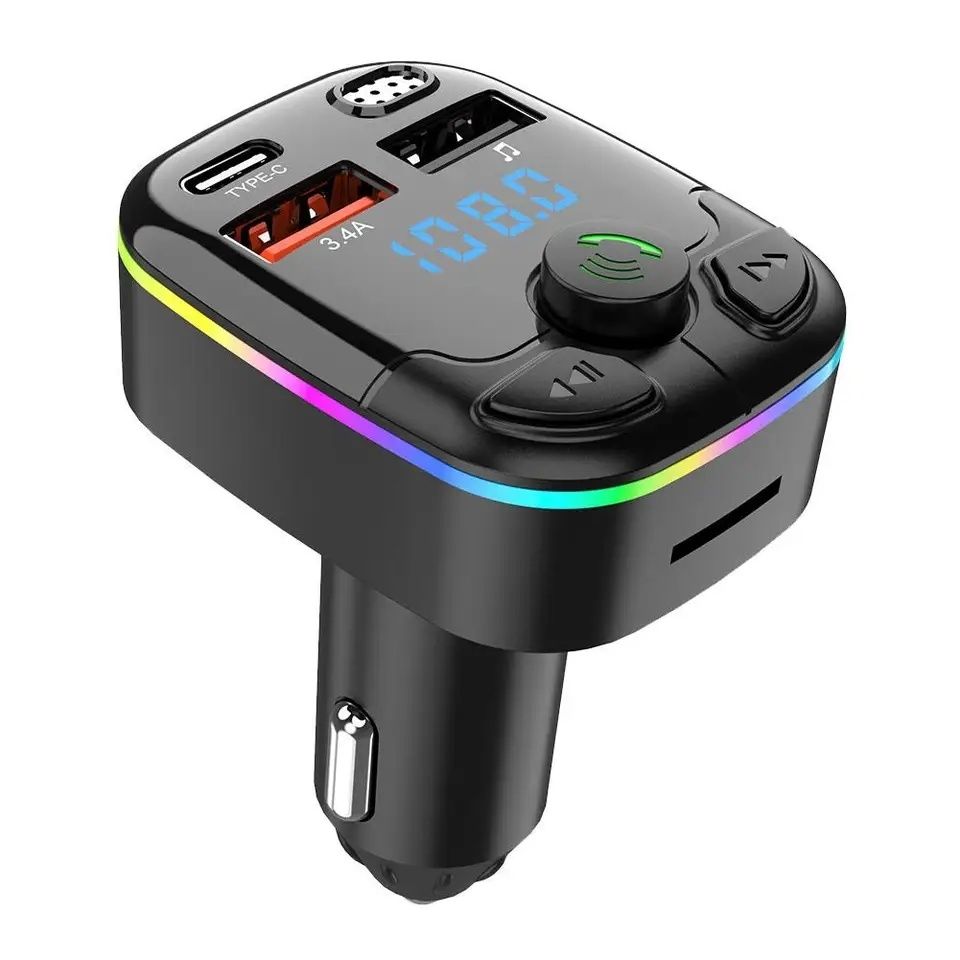 Modulator Fm auto cu Bluetooth / Stick / Micro SD Usb C Incarcare 3.1A