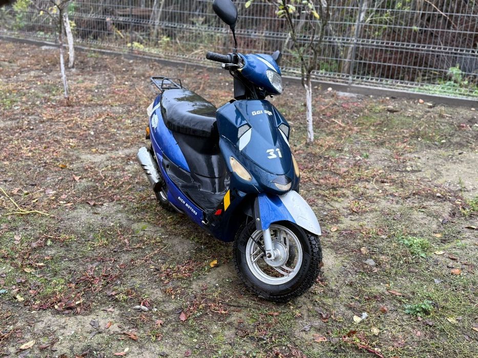 Scuter 49cm*Înregistrat la primarie*set 80*anvelope noi