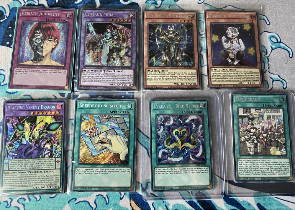 Yu-Gi-Oh! Brothers of Legend Cards.