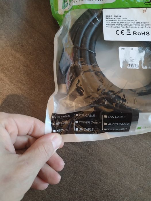 Cablu HDMI de 5 M