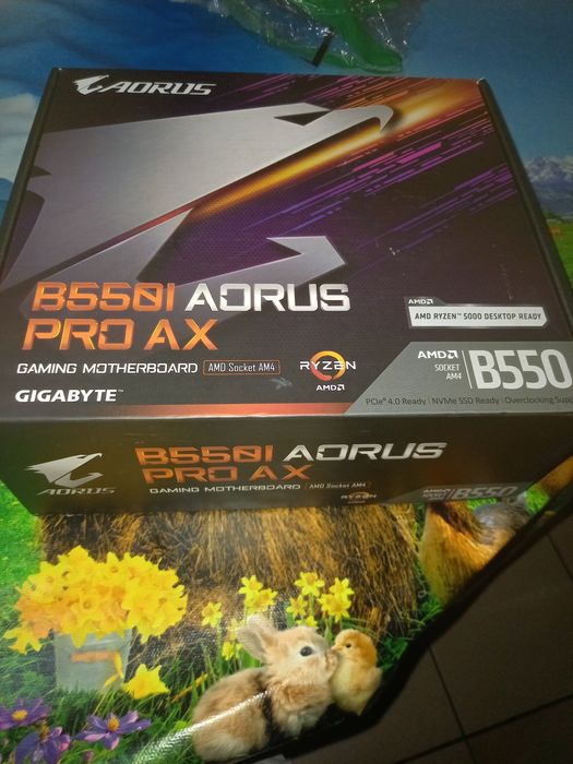 Комплект Ryzen 7 5700х3d с Gigabyte b550i и 2х16 на 3600 мх CL 18