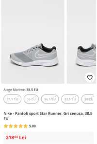 Pantofi sport  Nike marimea 35
