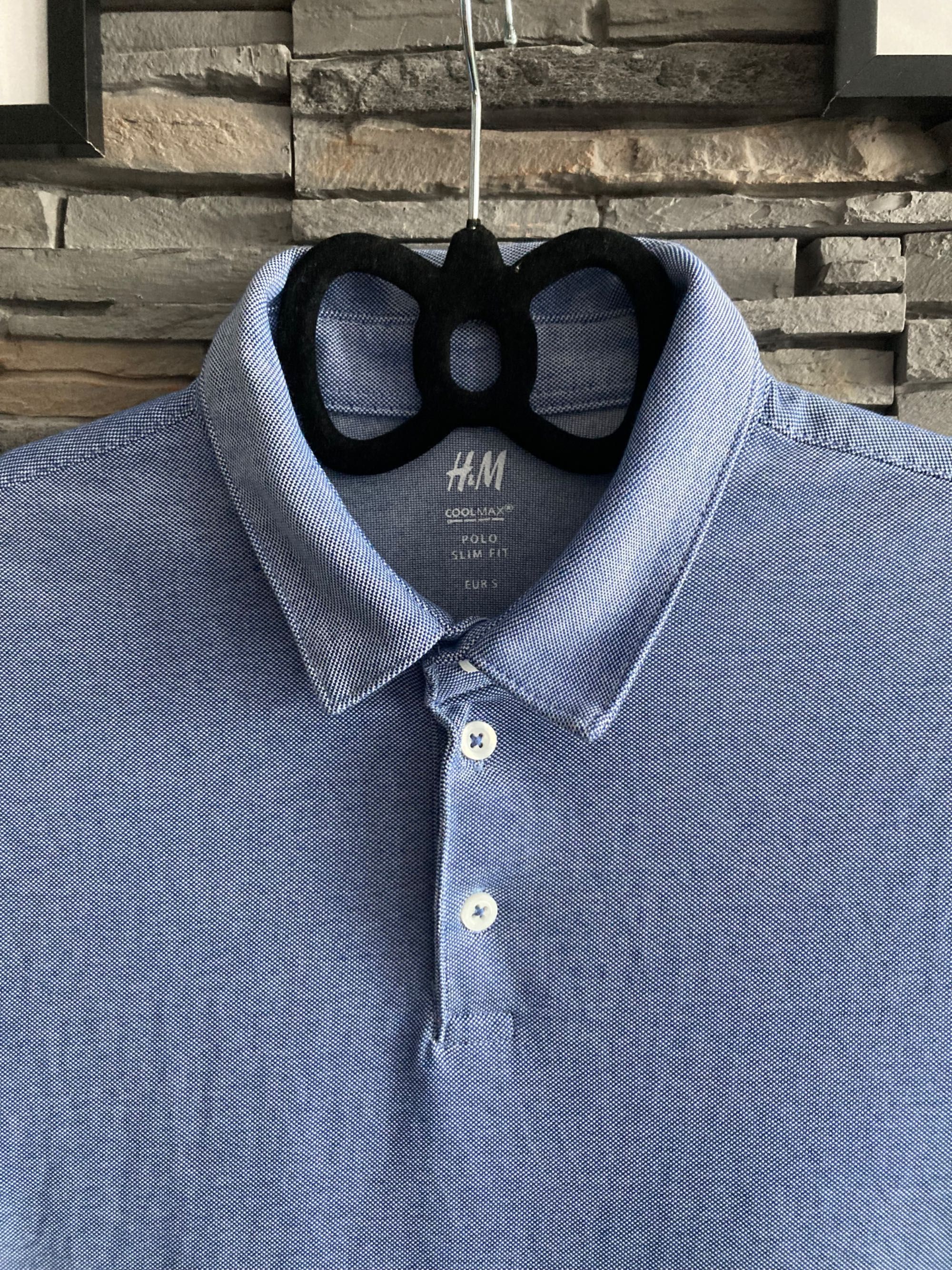 Tricou polo H&M Slim Fit