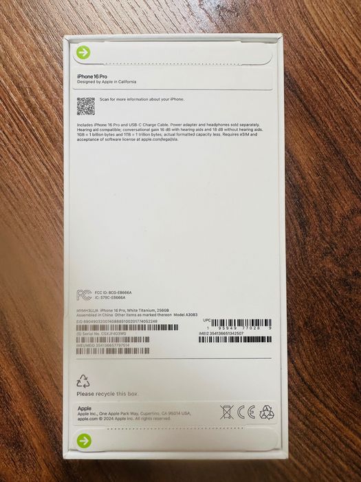 iPhone Apple 16 Pro