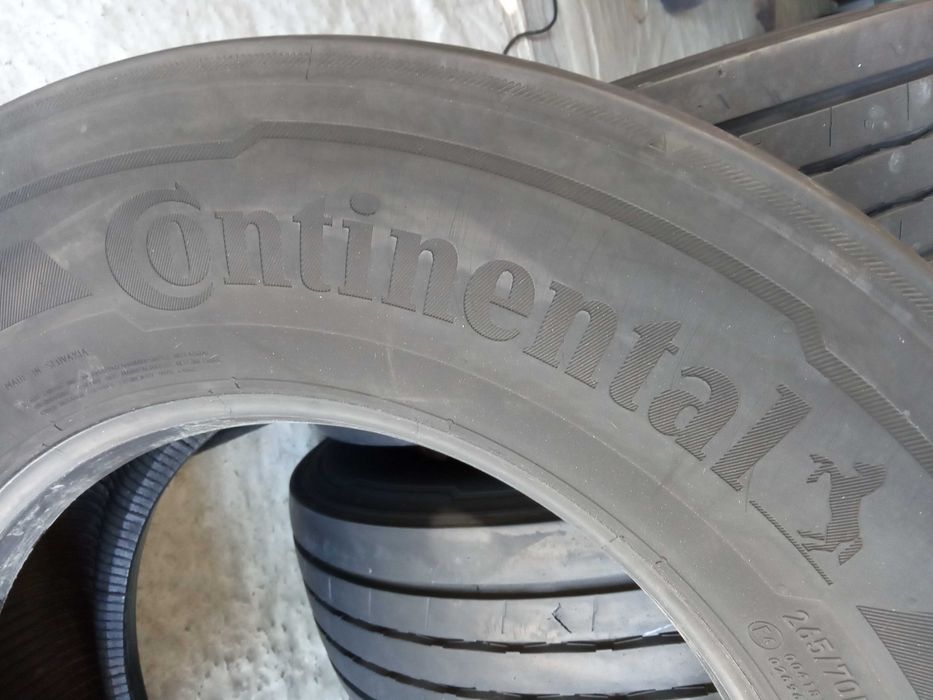 2 гуми за ремарке 265/70R19.5 Continental HT3 143/141K 16PR 720лв СДДС