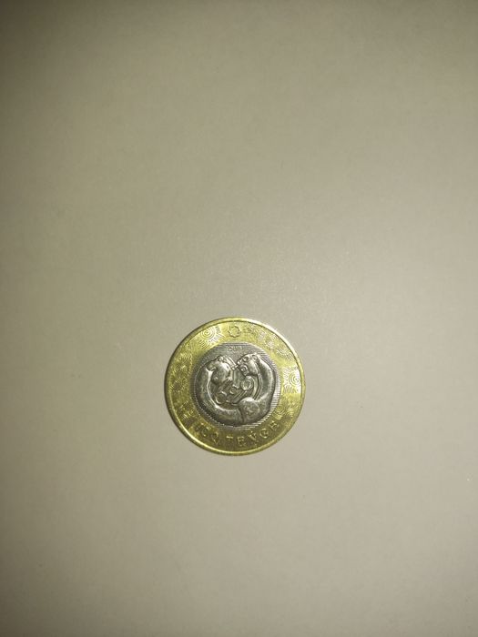 Коллекционная  монета 100 тг из коллекций Сакский стиль