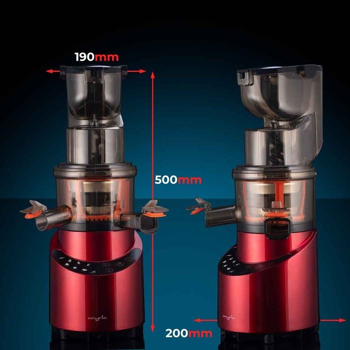 Storcator fructe MYRIA , rosu-negru